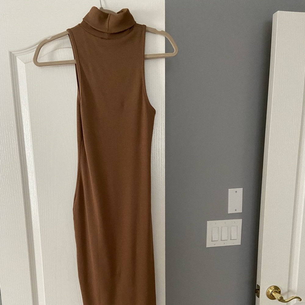 Zara midi turtleneck dress
